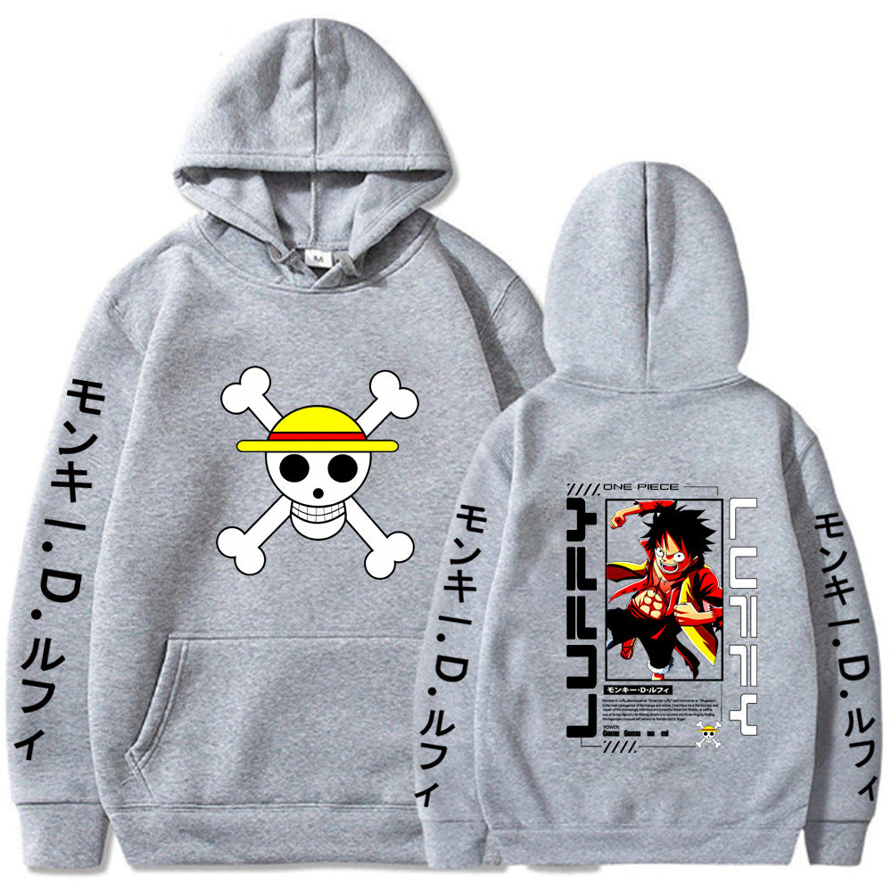 Luffy Mugiwara Printed Hoodie | One Piece