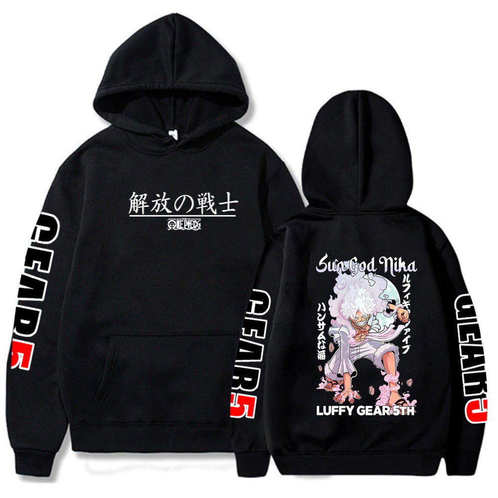 Luffy One Piece Anime Hoodie Sweatshirt