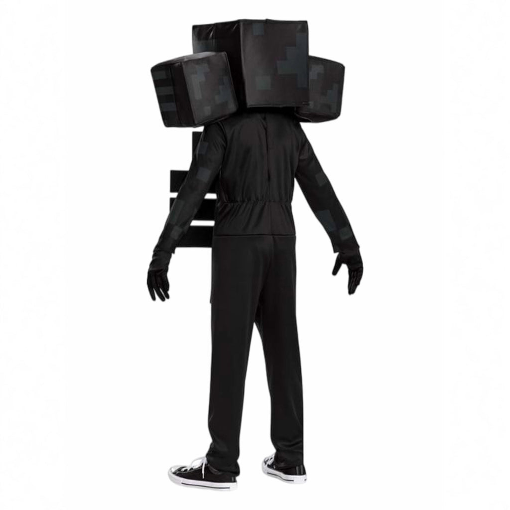 Skull Camouflage Kids Cosplay Costume Minecraft Game Performance Outfit Halloween Costume
