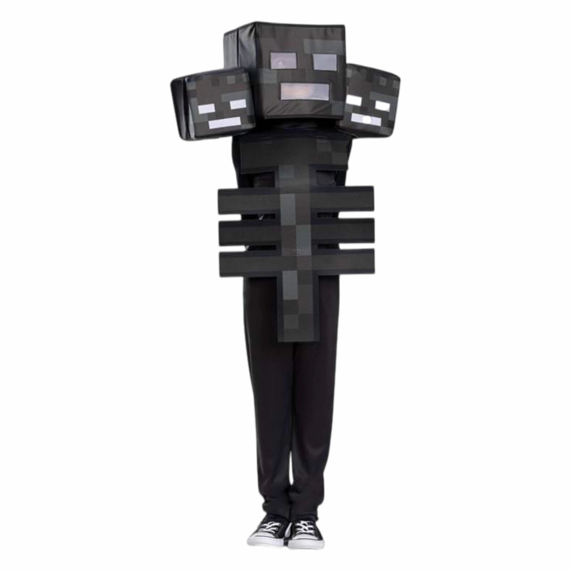 Skull Camouflage Kids Cosplay Costume Minecraft Game Performance Outfit Halloween Costume