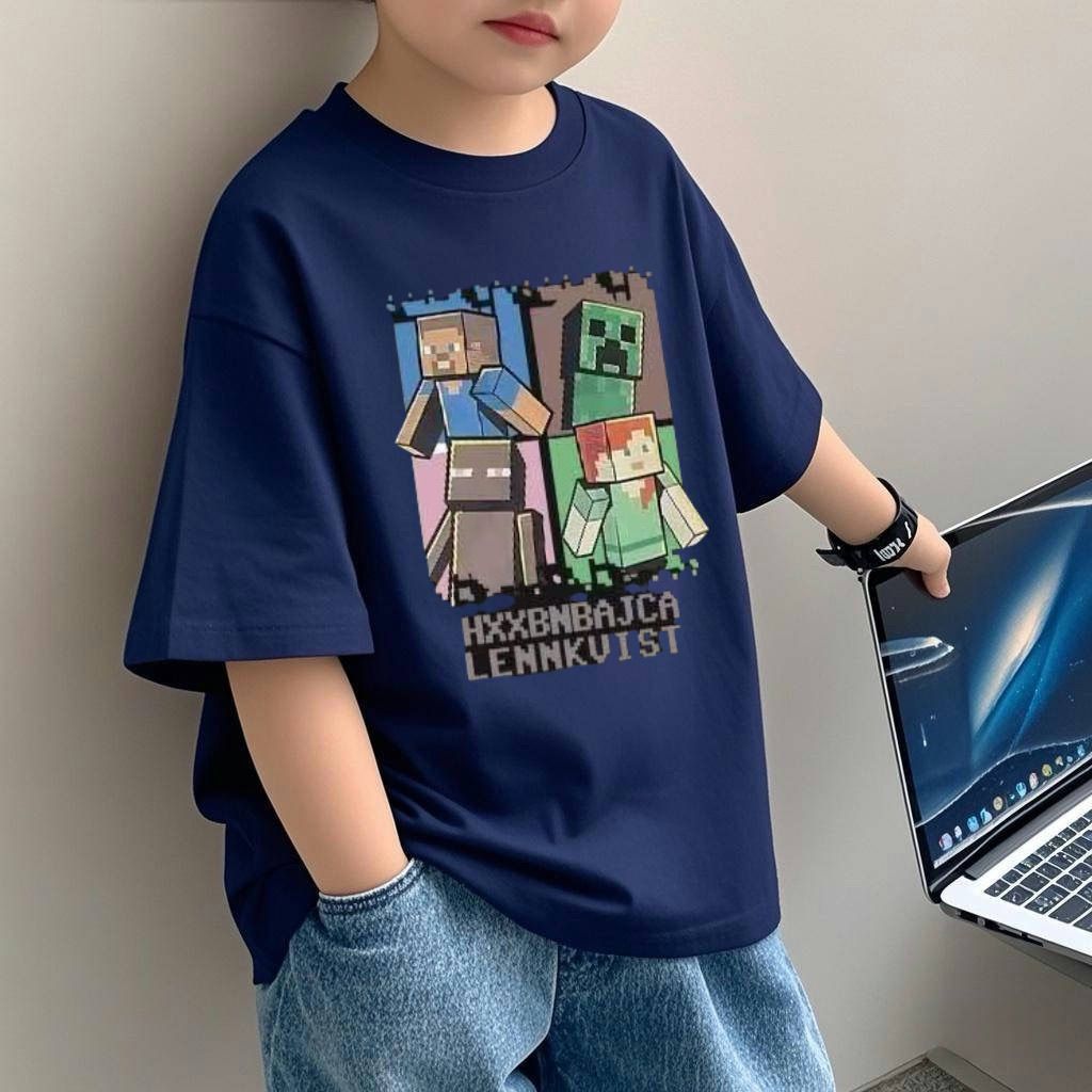 Minecraft Kids T-Shirt | Short Sleeve Graphic Tee