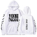 One Piece Luffy Printed Hooded Sweatshirt