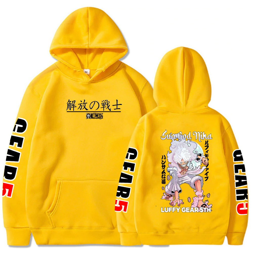 Luffy One Piece Anime Hoodie Sweatshirt